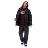 Vans MN CLASSIC PO HOODIE II PORT ROYALE/WHITE férfi pulóver, XS, fehér