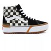 Vans UA SK8-Hi Stacked (Checkerboard) multi/true white cipő, 42 / 9, kockás