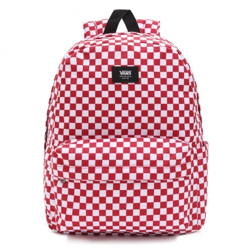 Vans OLD SKOOL CHECK BACKPACK CHILI PEPPER-CHECKERBOARD hátizsák, kockás