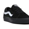 Vans UA SK8-Low CONTRAST BLACK/WHITE cipő, 34.5 / 3.5