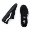 Vans UA SK8-Low CONTRAST BLACK/WHITE cipő, 35 / 4, fekete