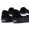 Vans UA SK8-Low CONTRAST BLACK/WHITE cipő, 36 / 4.5, fekete