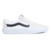 Vans UA SK8-Low CONTRAST WHITE/BLACK cipő, 35 / 4, fehér