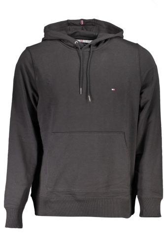 Tommy Hilfiger férfi fekete pulóver