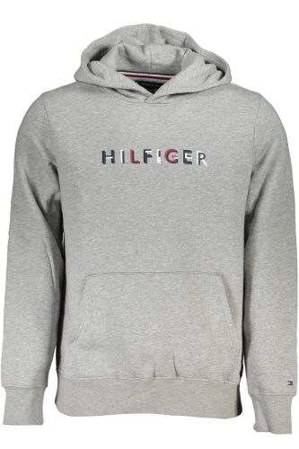 Tommy Hilfiger férfi szürke pulóver, pulcsi