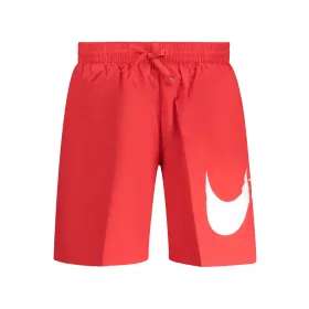 NIKE FÉRFI PIROS FÜRDŐNADRÁG L