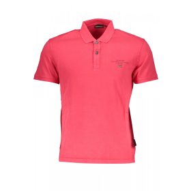 Napapijri férfi rózsaszín póló S