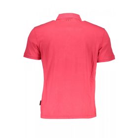 Napapijri férfi rózsaszín póló S