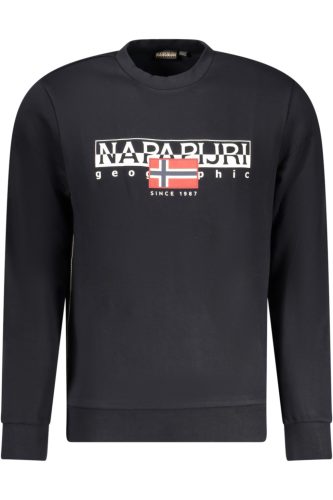 Napapijri férfi fekete pulóver