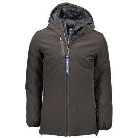 YES ZEE FÉRFI FEKETE KABÁT