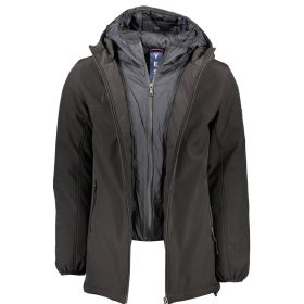 YES ZEE FÉRFI FEKETE KABÁT