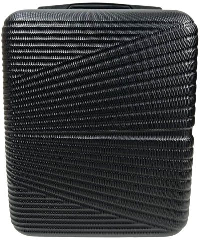 Ormi fekete, keményfalú kabinbőrönd 40 cm