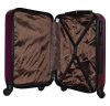 Ormi lila színű, keményfalú, Wizzair, Ryanair kabin bőrönd 52 cm