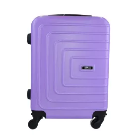   Ormi Flyshape levendula lila, kemény falú, Wizzair, Ryanair kabin bőrönd 52cm