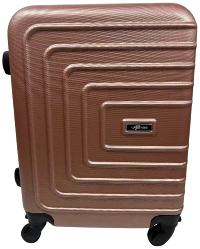 Rhino Flyshape rosegold keményfalú, Wizzair, Ryanair kabin bőrönd 55 cm