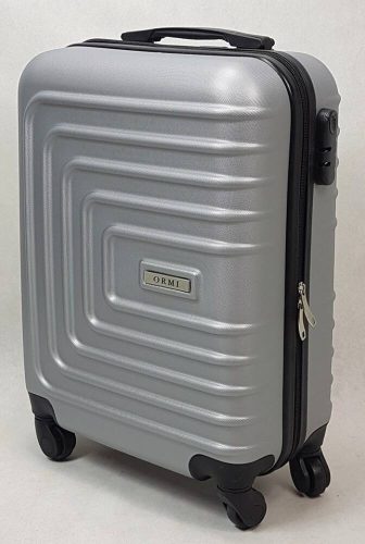 Ormi Flyshape ezüst keményfalú, Wizzair, Ryanair kabin bőrönd 52cm