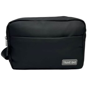 Ormi fekete kozmetikai táska, pipere táska, neszeszer