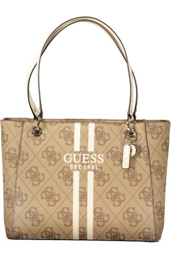 Guess mogyoró női válltáska 34 x 27 x 11 cm 