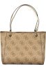 Guess mogyoró női válltáska 34 x 27 x 11 cm 