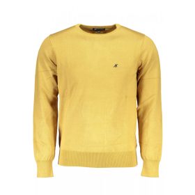   US Grand Polo férfi sárga pulóver, hosszú ujjú felső 6XL