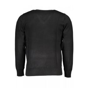 US Grand Polo férfi fekete hosszúujjú felső 6XL