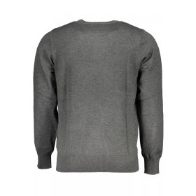   US Grand Polo férfi szürke pulóver, hosszú ujjú felső 6XL