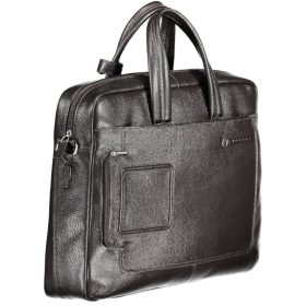   Piquadro luxus minőségű barna bőr fedélzeti laptoptáska, aktatáska 15" 46 x 32 cm