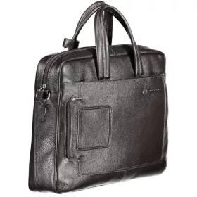   Piquadro luxus minőségű barna bőr fedélzeti laptoptáska, aktatáska 15" 46 x 32 cm