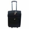Ormi Light, puha falú, kabin bőrönd, fekete, 55 cm.