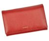 Patrizia piros női bőr pénztárca 15,5 × 9,5 cm