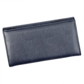   Pierre Cardin croco mintás, piros női pénztárca 17 × 10 cm