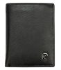 Pierre Cardin férfi bőr pénztárca, kártyatartó, fekete, RFID 8 × 10 cm 