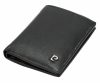 Pierre Cardin férfi bőr pénztárca, kártyatartó, fekete, RFID 8 × 10 cm 