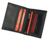 Pierre Cardin férfi bőr pénztárca, kártyatartó, fekete, RFID 8 × 10 cm 