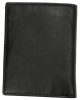 Pierre Cardin fekete, férfi bőr pénztárca, RFID védelemmel, 8 × 10 cm 