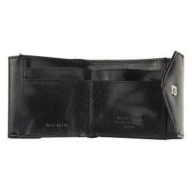   Pierre Cardin konyak színű női bőr pénztárca 9 × 9,5 cm