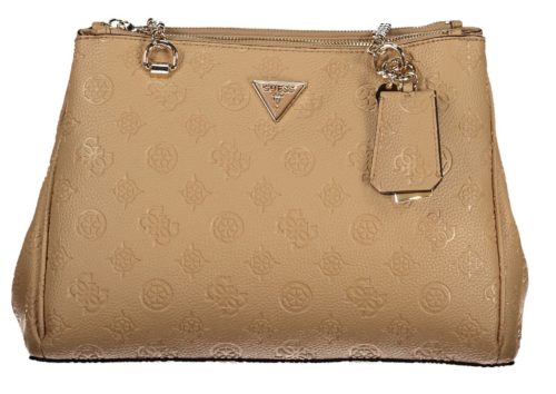 Guess Jeans bézs női válltáska 33 x 22 x 11 cm