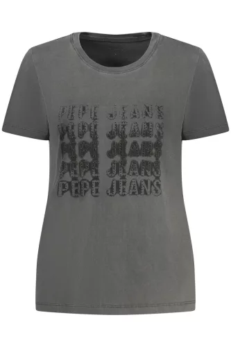 Pepe jeans női rövid ujjú póló fekete
