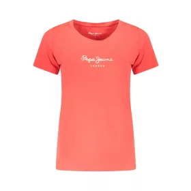 PEPE JEANS NŐI rövid ujjú póló PIROS