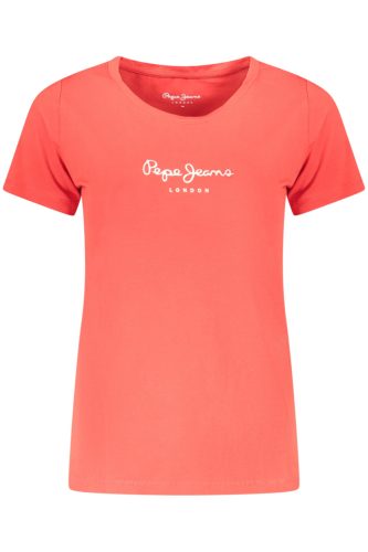 PEPE JEANS NŐI rövid ujjú póló PIROS