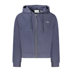 Pepe jeans női kék cipzáras pulóver