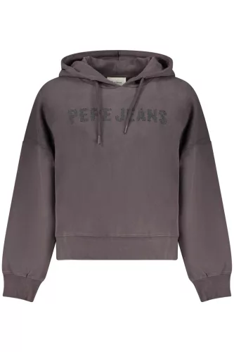 Pepe jeans női fekete cipzáras pulóver