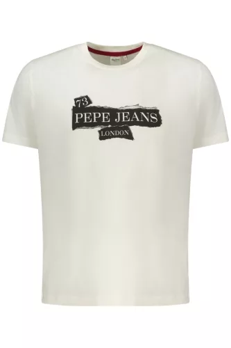 Pepe jeans férfi rövid ujjú póló fehér