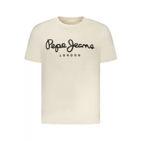 Pepe jeans férfi rövid ujjú póló, bézs