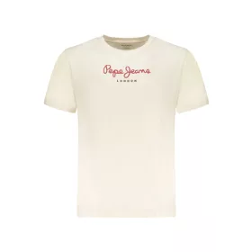 Pepe jeans férfi rövid ujjú póló, bézs
