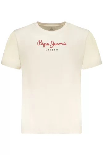 Pepe jeans férfi rövid ujjú póló, bézs