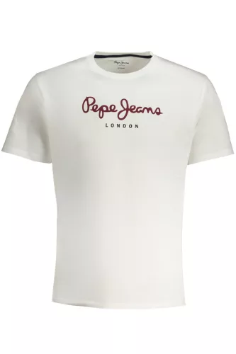 PEPE JEANS FÉRFI RÖVID UJJÚ PÓLÓ, FEHÉR