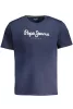 Pepe Jeans férfi sötétkék rövid ujjú felső
