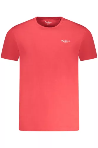 Pepe Jeans piros férfi rövid ujjú póló 