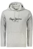 Pepe jeans férfi Szürke cipzáras pulóver